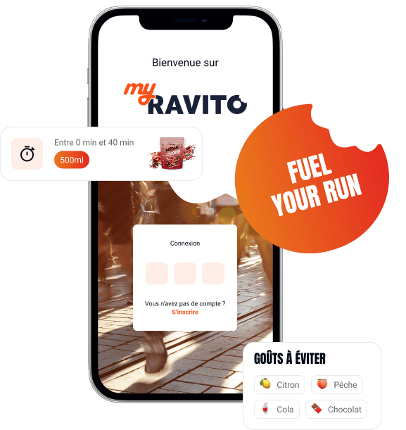 Aperçu de l'application myRavito